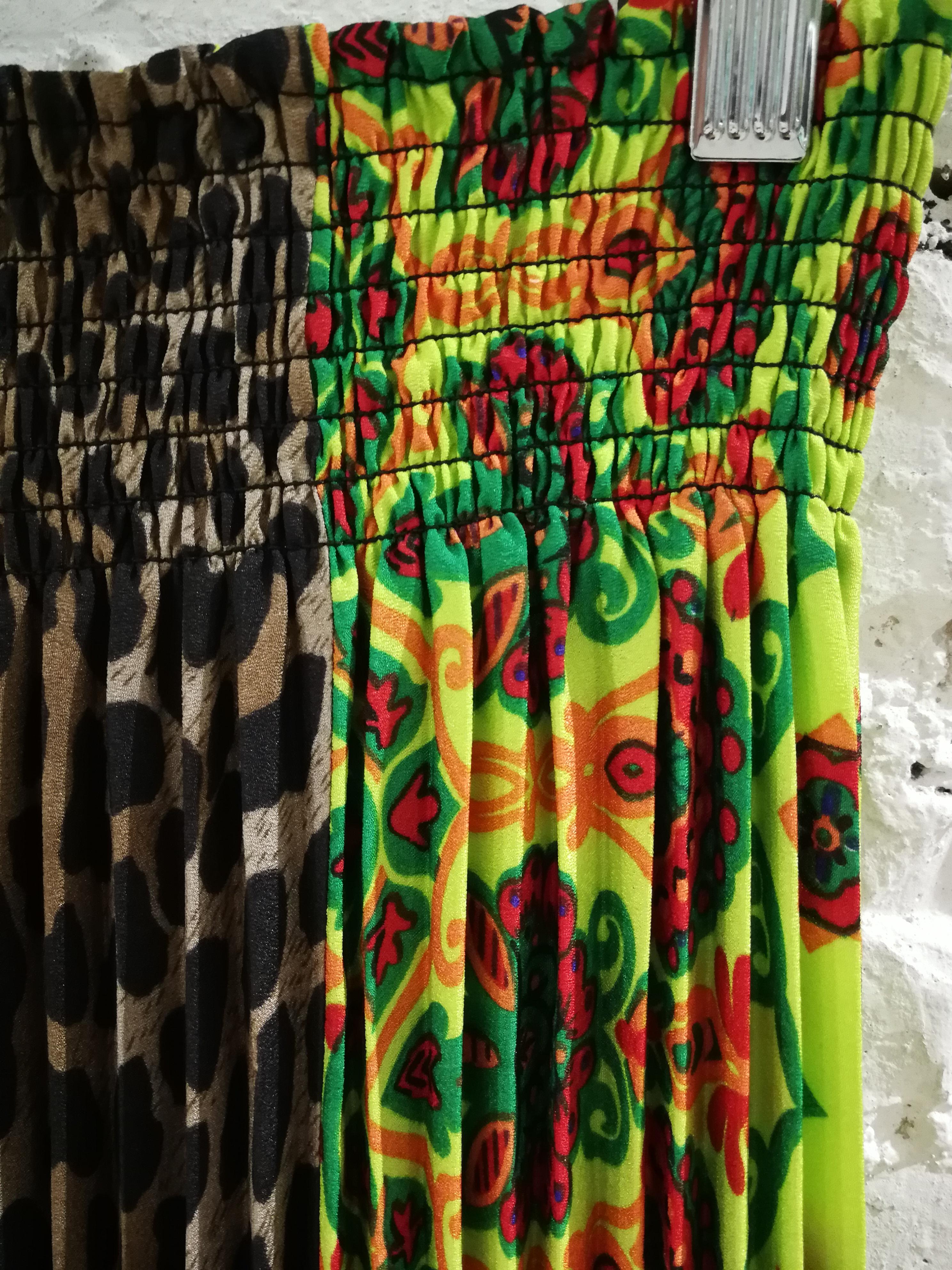 Black Manoush Multicoloured Long Skirt