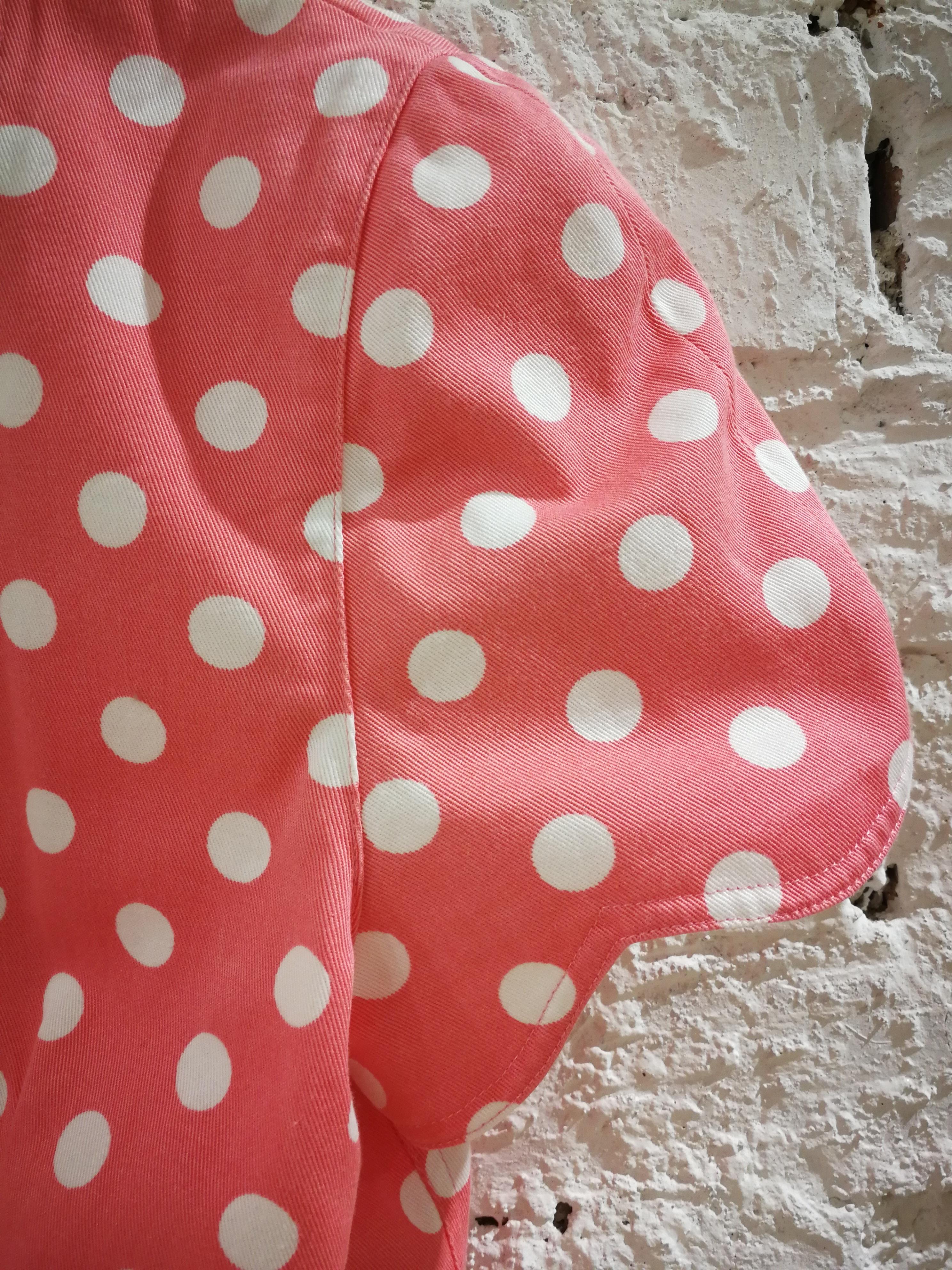 Genny Pink White Pois Jacket For Sale 5