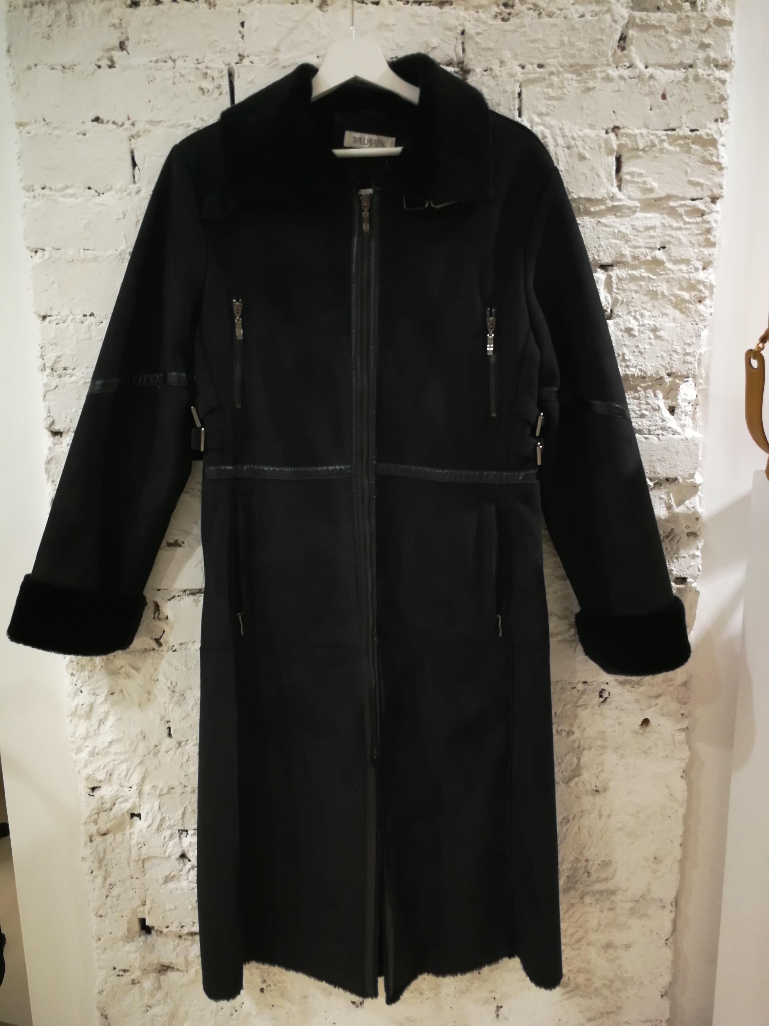 Balmain Black Coat 5