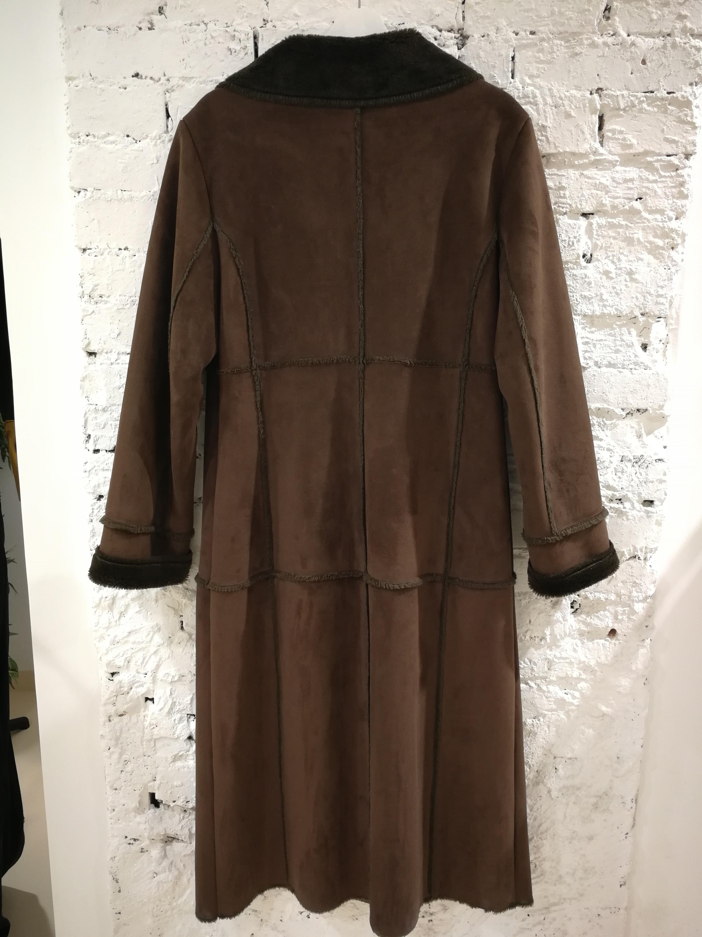 Women's or Men's Balmain Long Brown Coat For Sale
