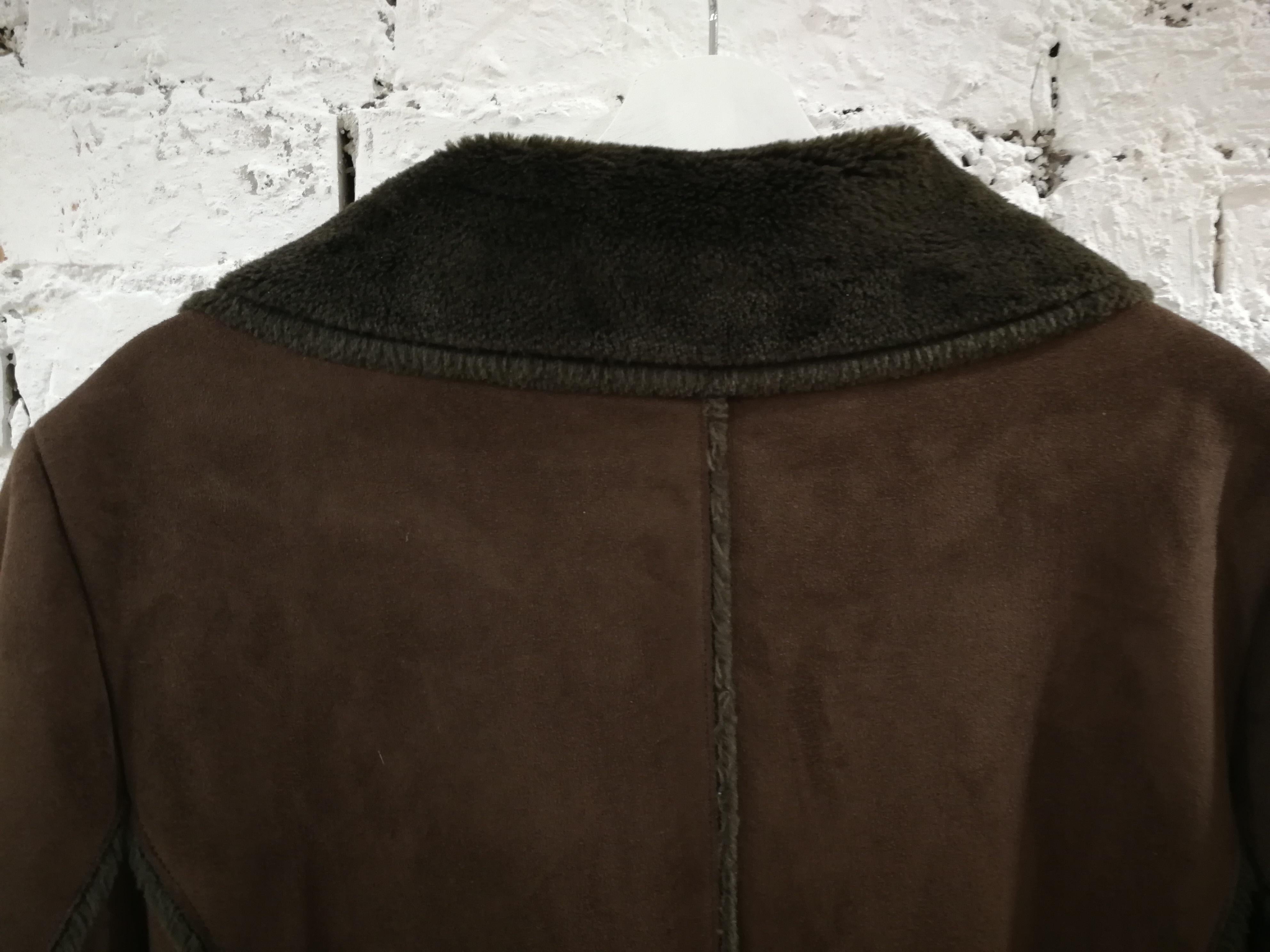 Balmain Long Brown Coat For Sale 2