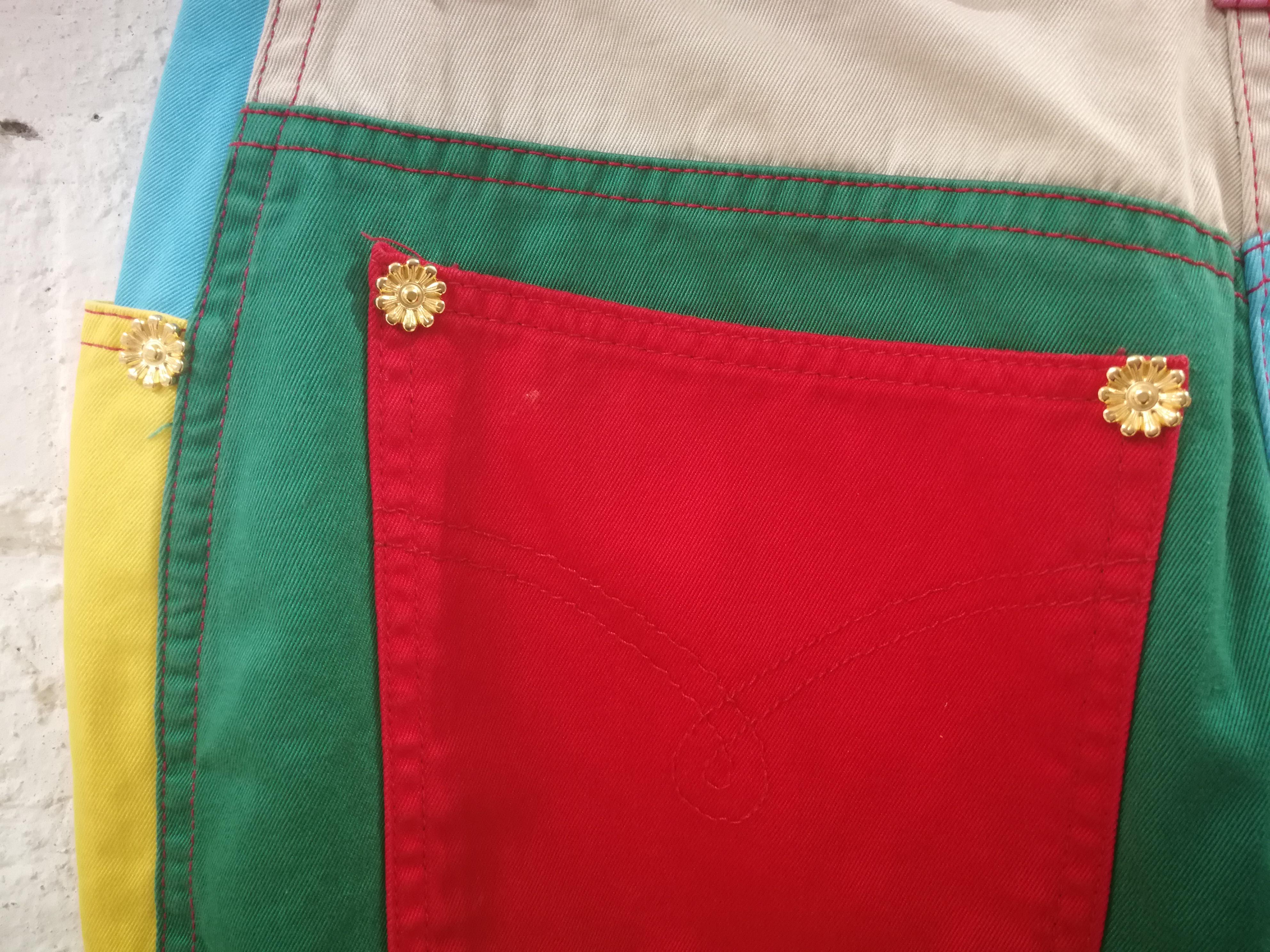 Moschino multicoloured cotton Skirt In Excellent Condition In Capri, IT
