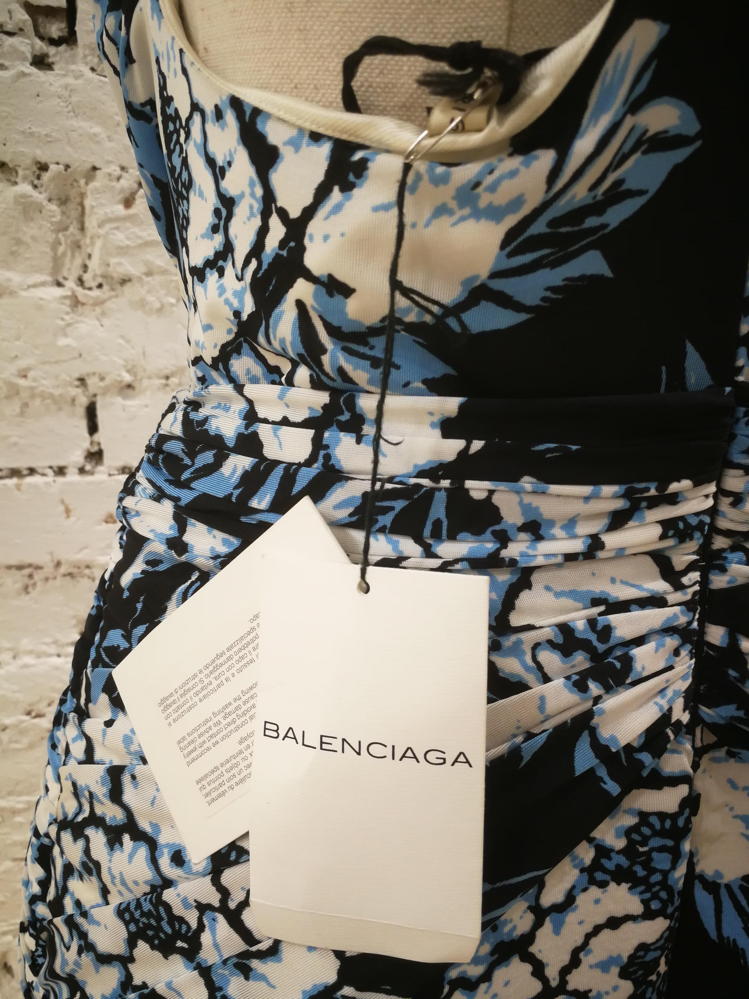 Balenciaga multicoloured Viscose Dress NWOT For Sale 3