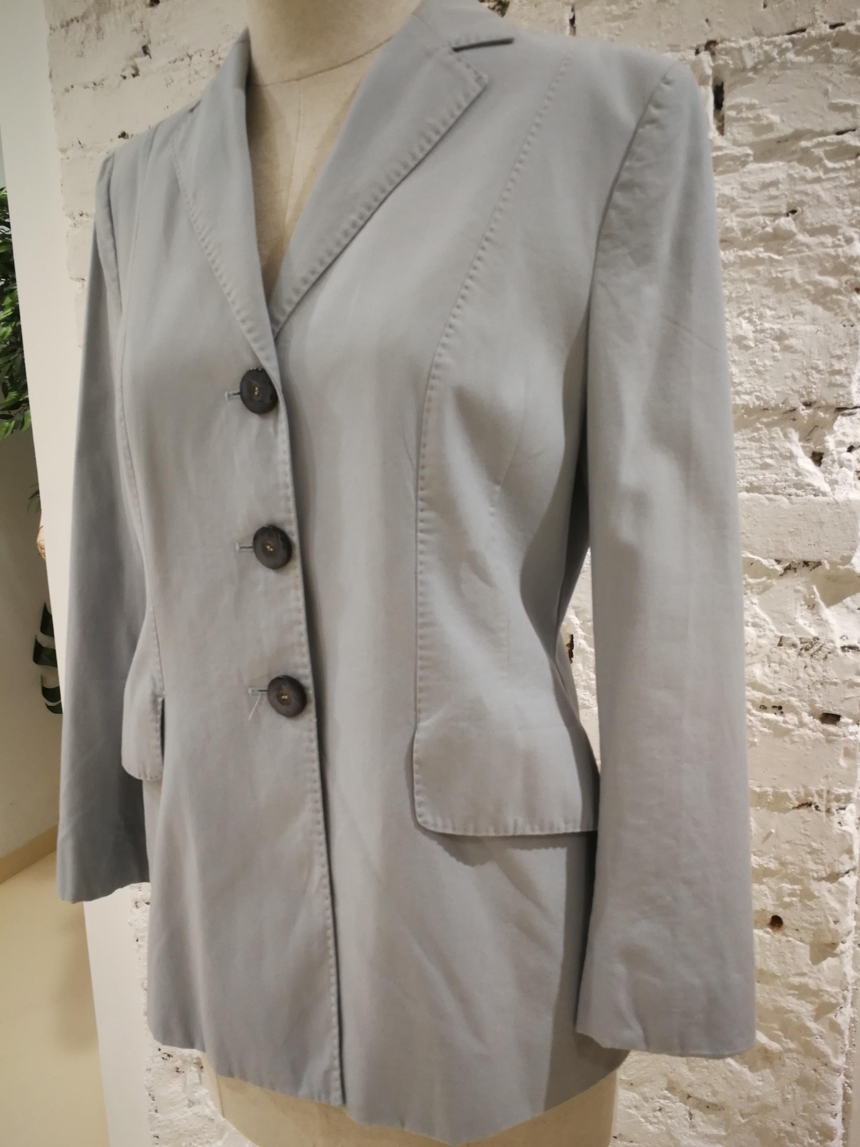 Moschino Light Blue Jacket In Good Condition For Sale In Capri, IT