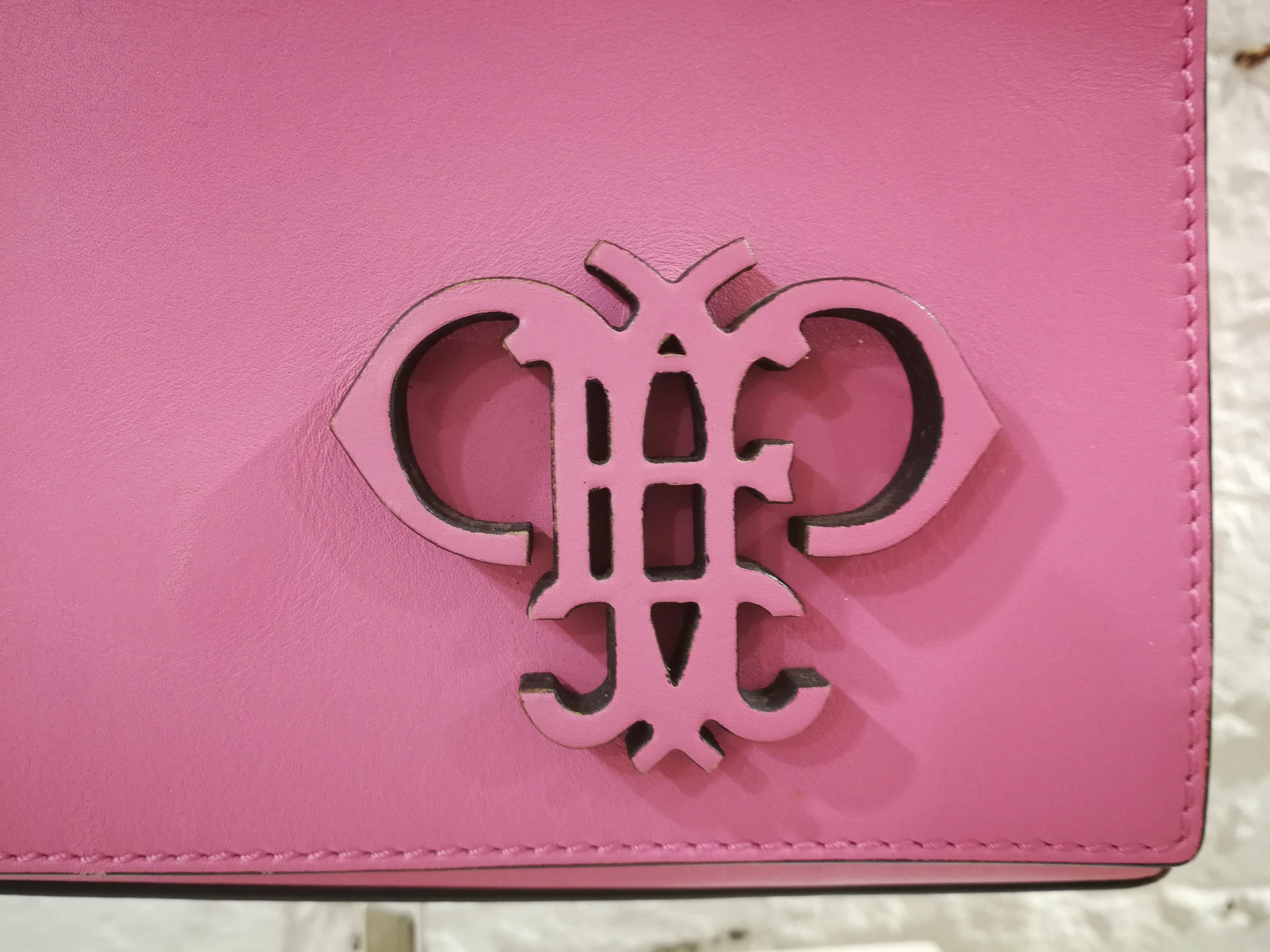 Emilio Pucci Pink Leather Shoulder Bag 9