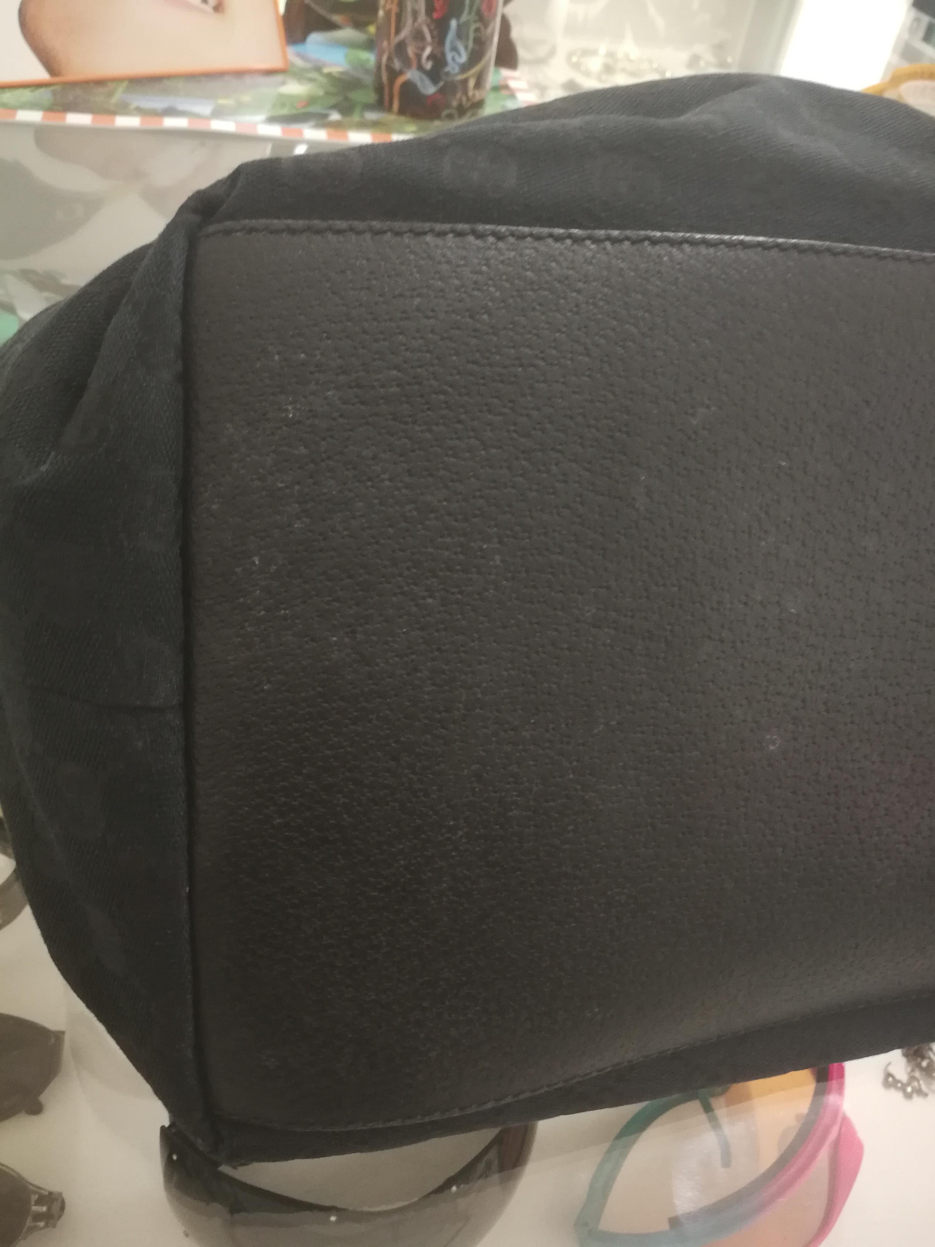 Gucci Monogram Black Handle / Shoulder Bag In Good Condition In Capri, IT