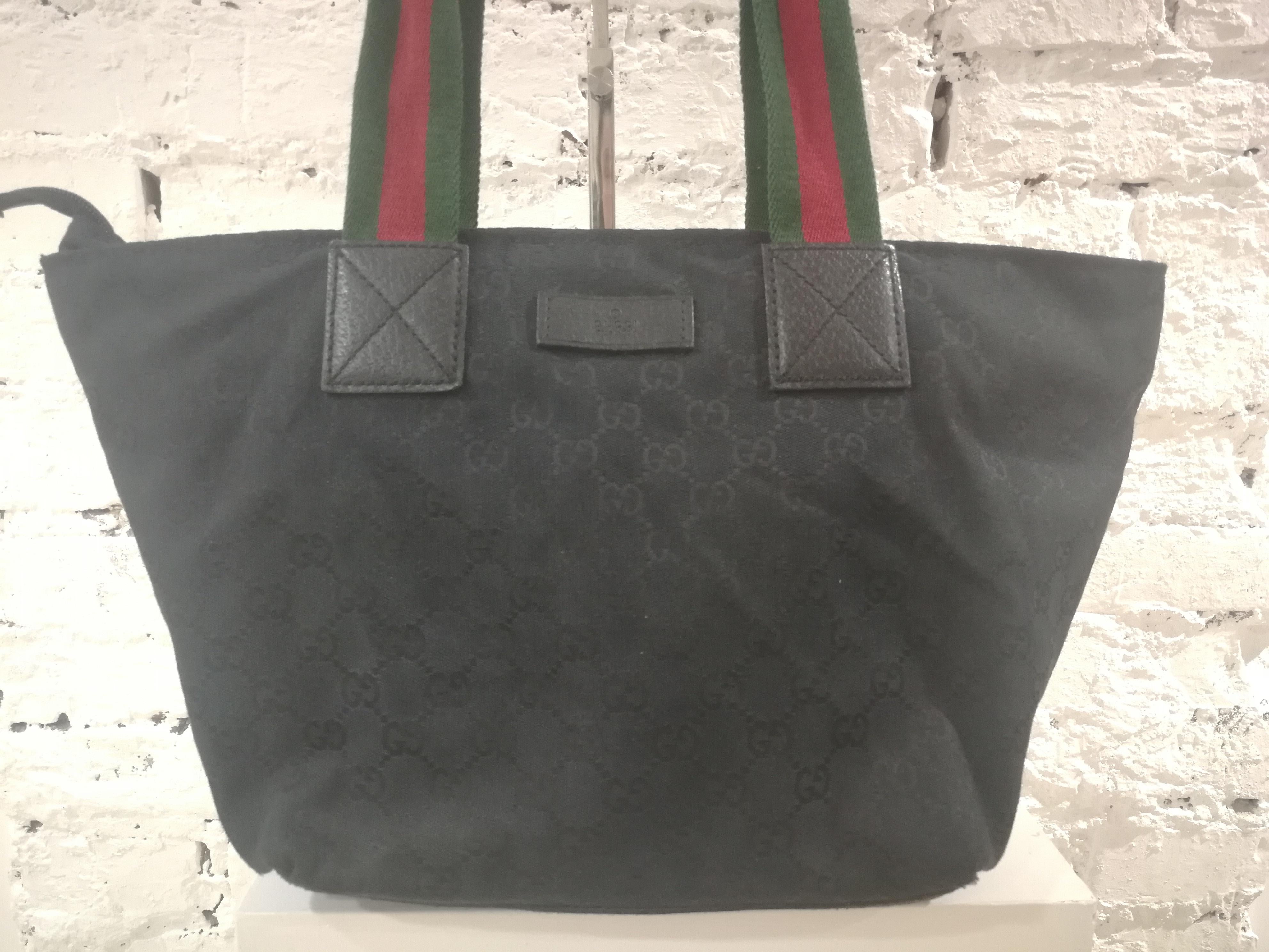 Gucci Monogram Black Handle / Shoulder Bag 1