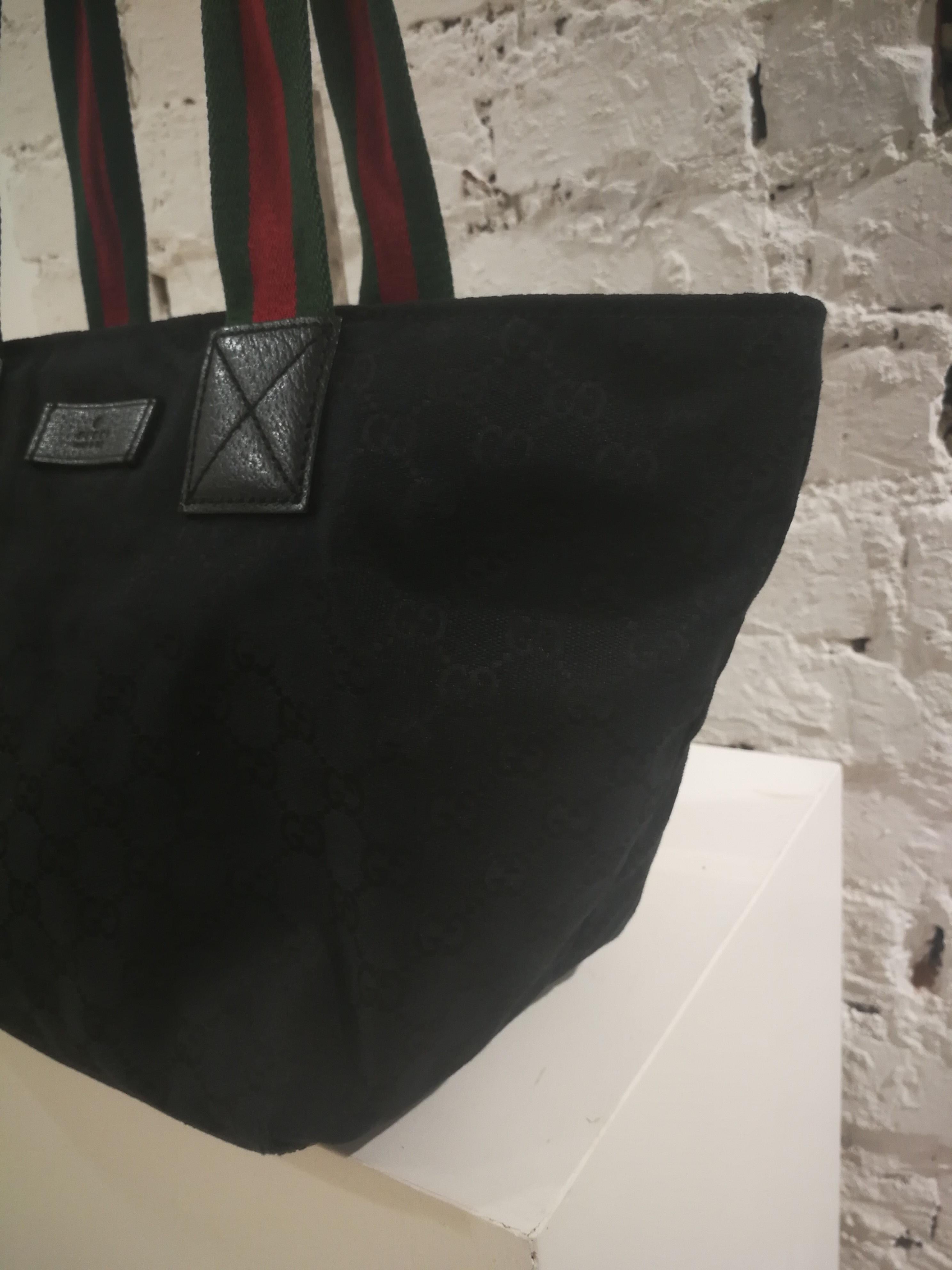 Gucci Monogram Black Handle / Shoulder Bag 2