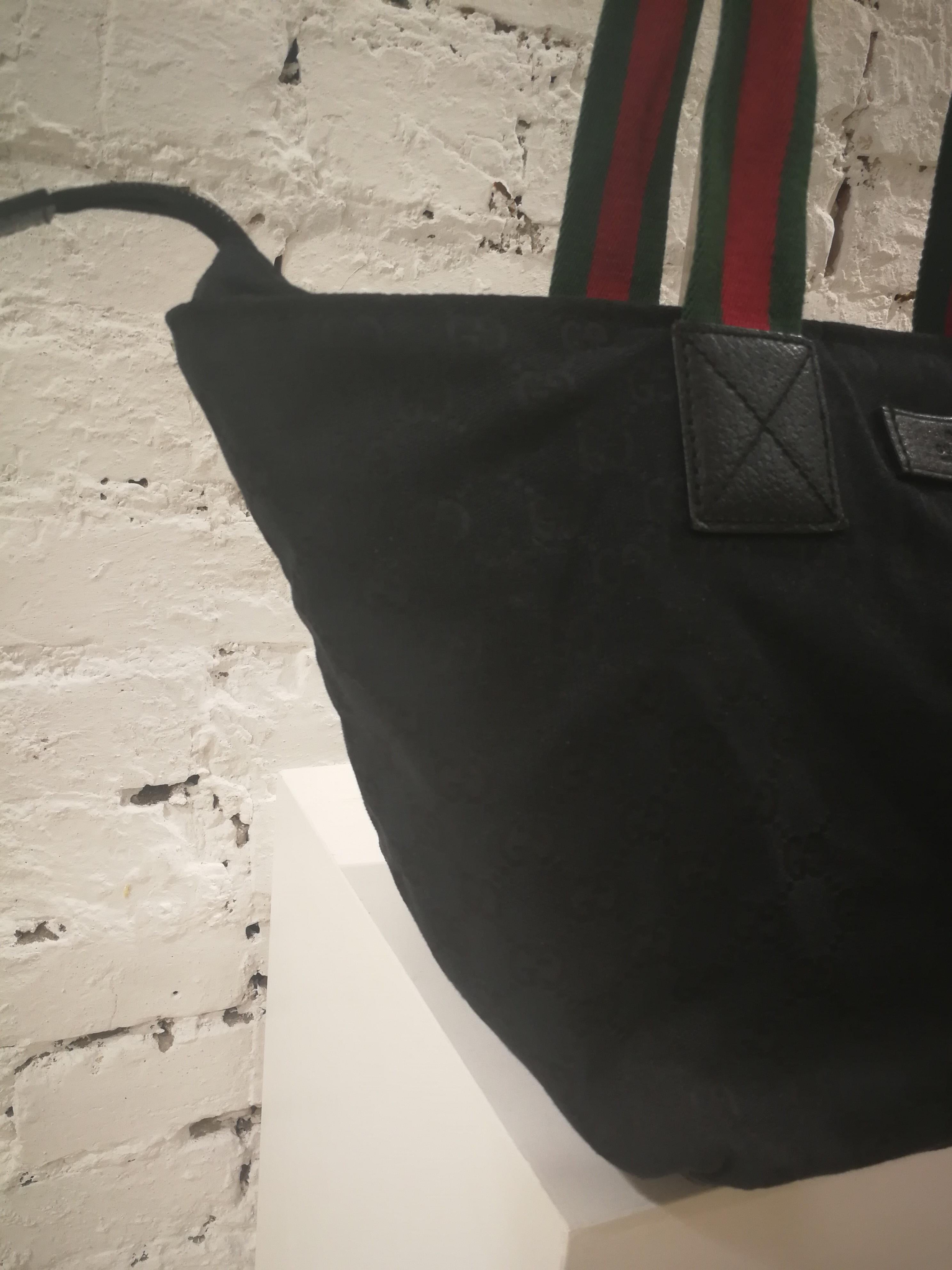 Gucci Monogram Black Handle / Shoulder Bag 3