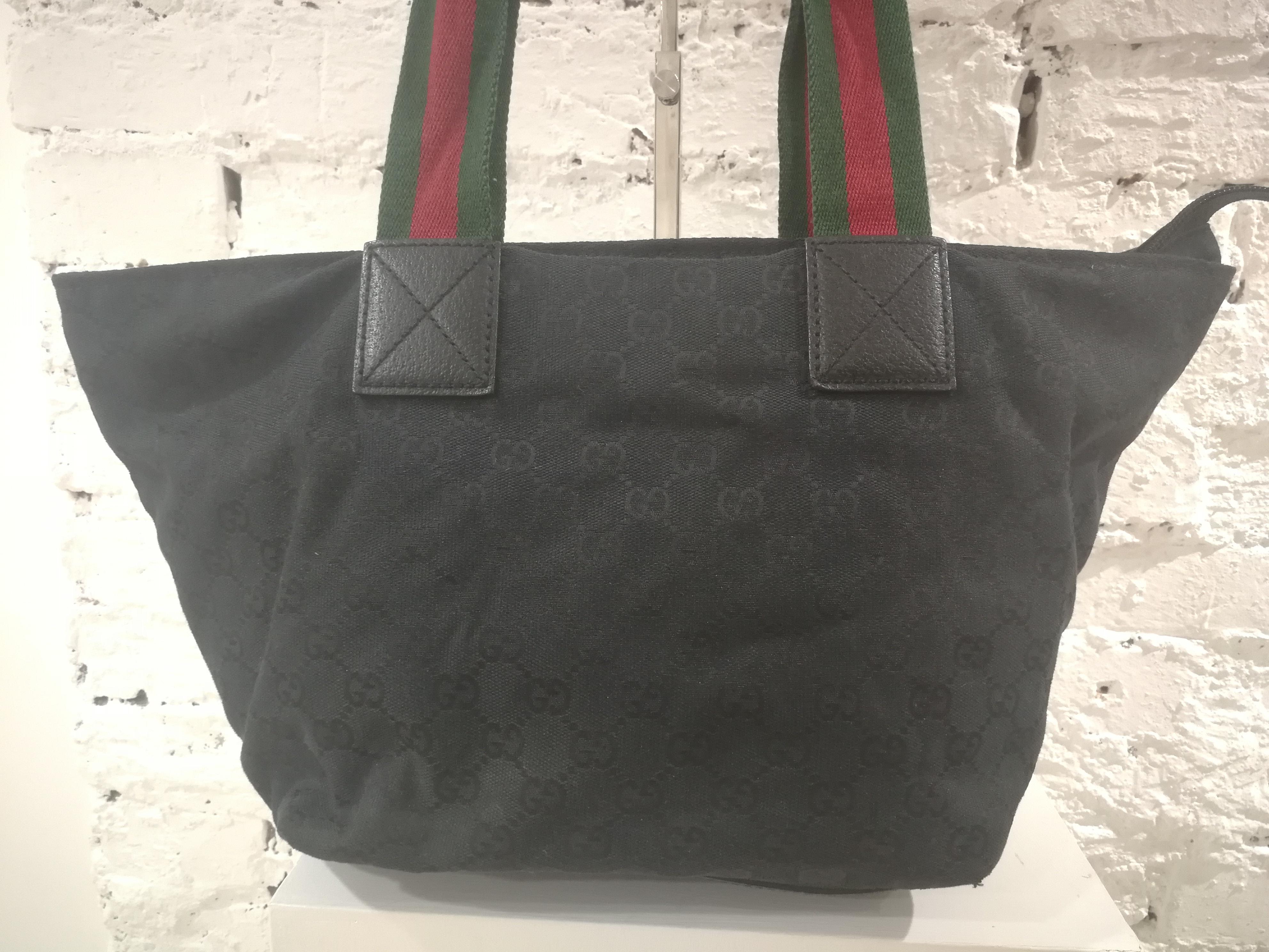 Gucci Monogram Black Handle / Shoulder Bag 4