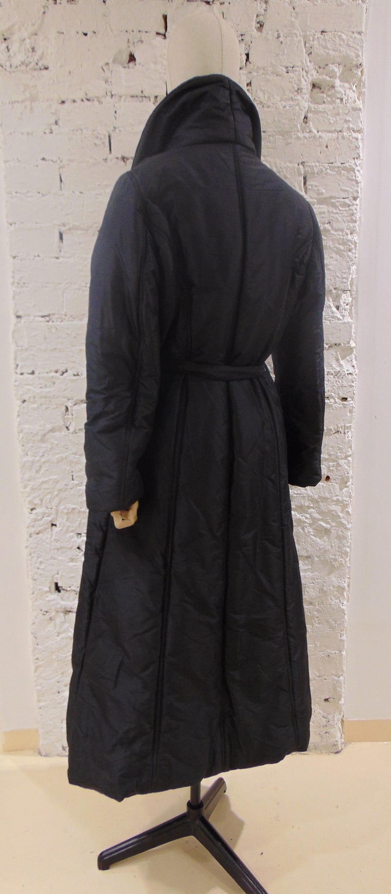 Pinuccia Botondi Black Coat For Sale at 1stDibs