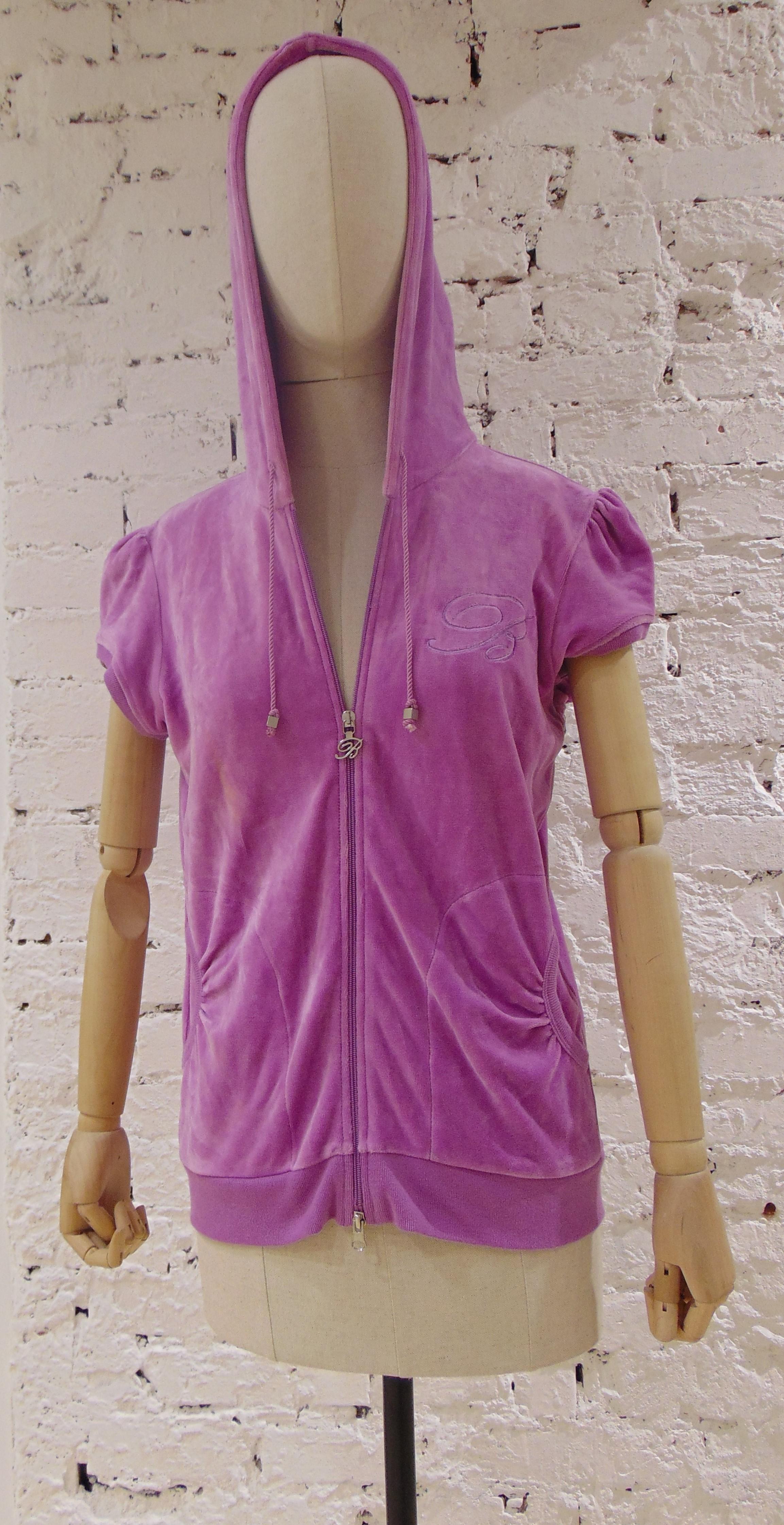 Blumarine pink sleeveless sweater 2