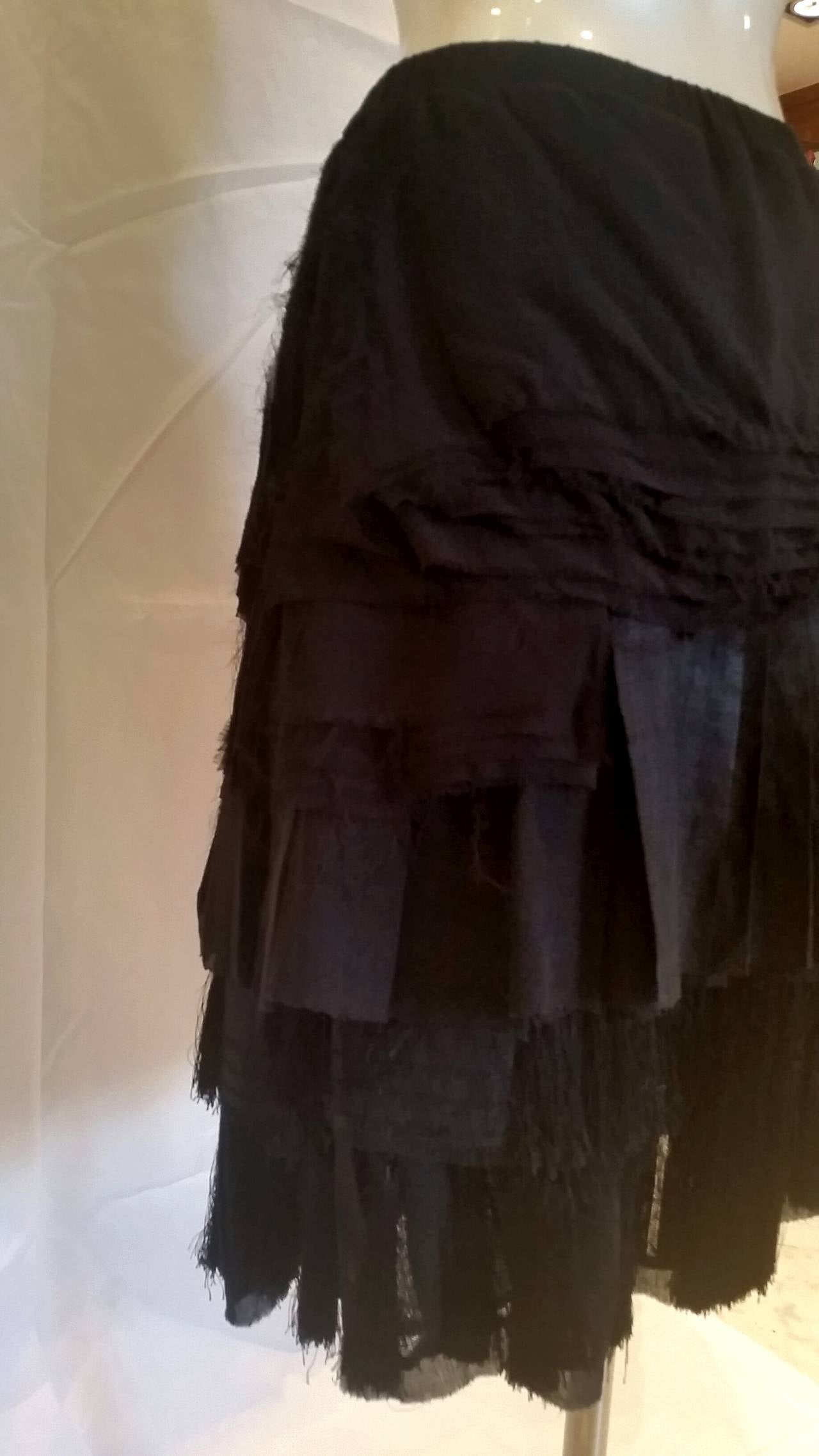 Women's 1990s Givenchy Black Skirt