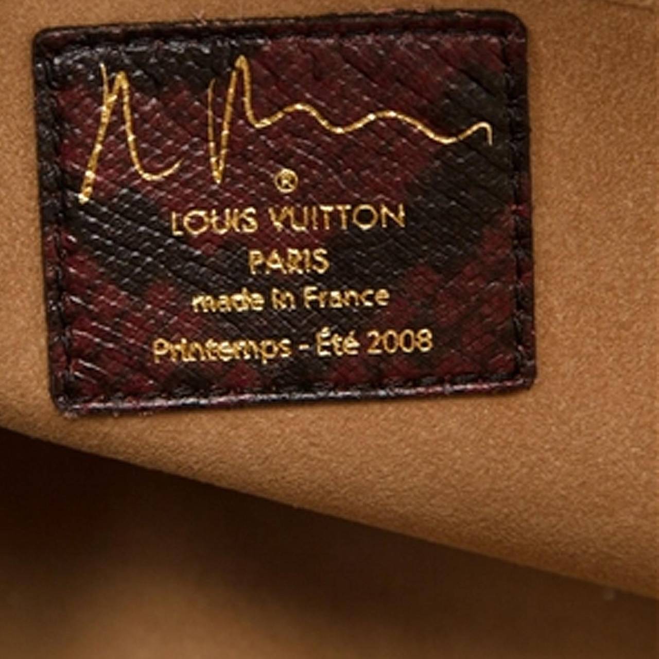 2008 Louis Vuitton by Richard Prince In New Condition In Capri, IT