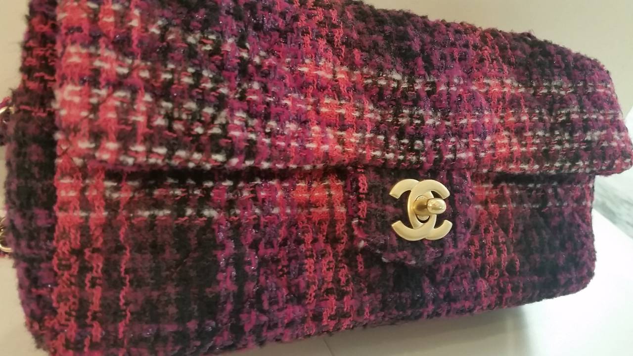 2008 Chanel Tweed multicolour bag 1