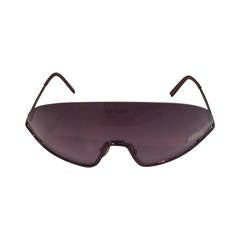 1980s Gianfranco Ferre purple sunglasses