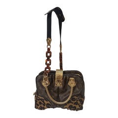 2006er Louis Vuitton Adele Leopard Stephen Handtasche