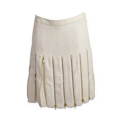 2000s Alexander McQueen White skirt