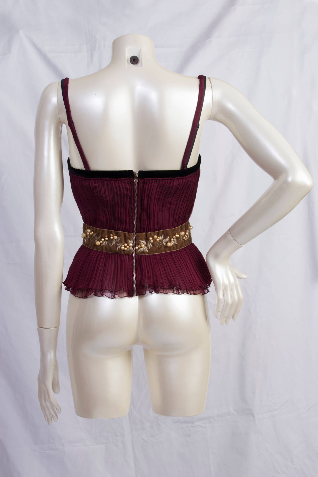2000s Dolce & Gabbana Corset still with tags.