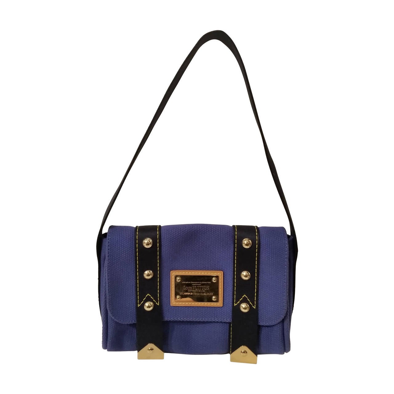 2000s Louis Vuitton blu Cabas bag