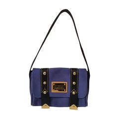2000s Louis Vuitton blu Cabas bag