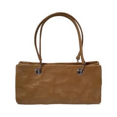 Retro 1990s Cartier brown leather bag