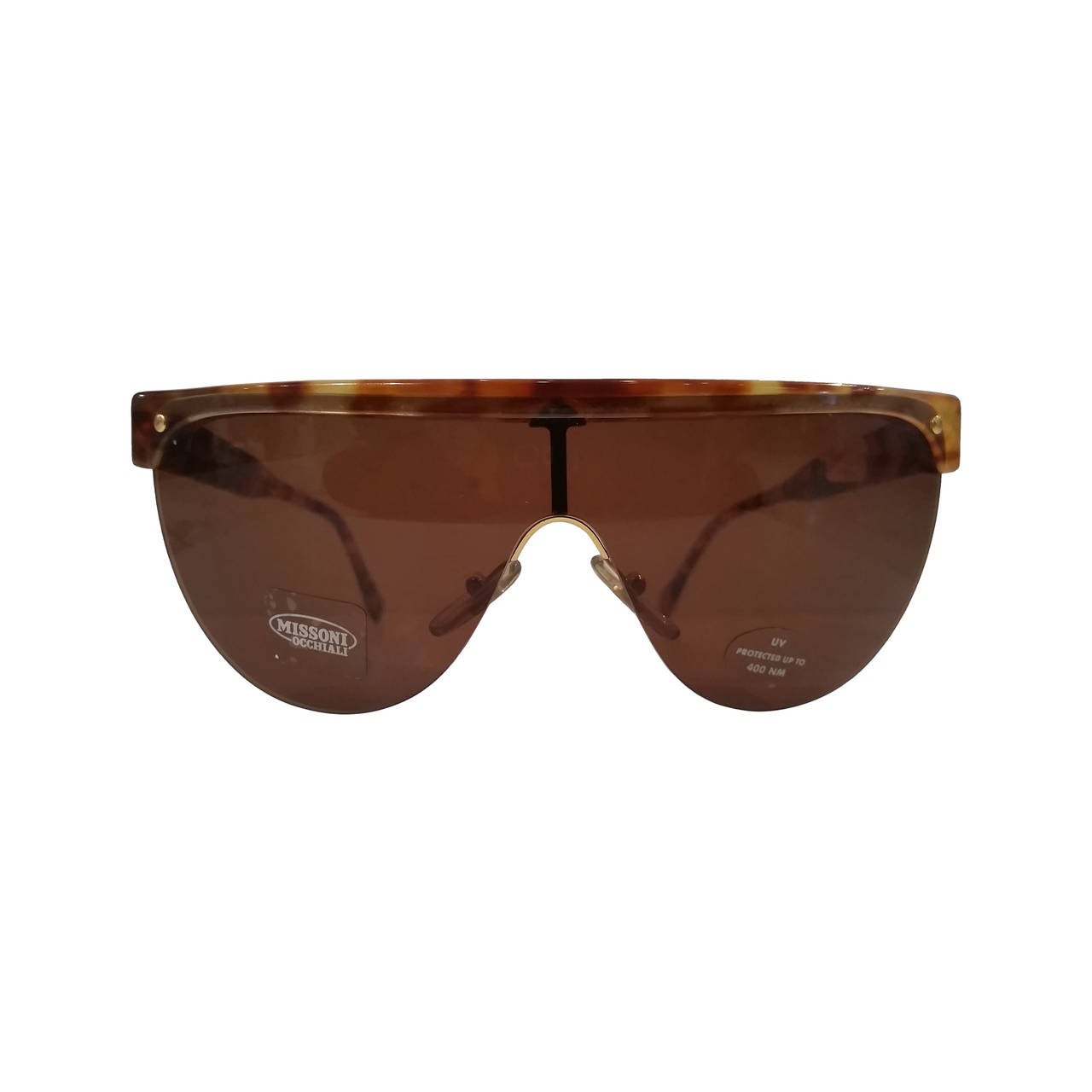 1980s Missoni Tortoise Sunglasses