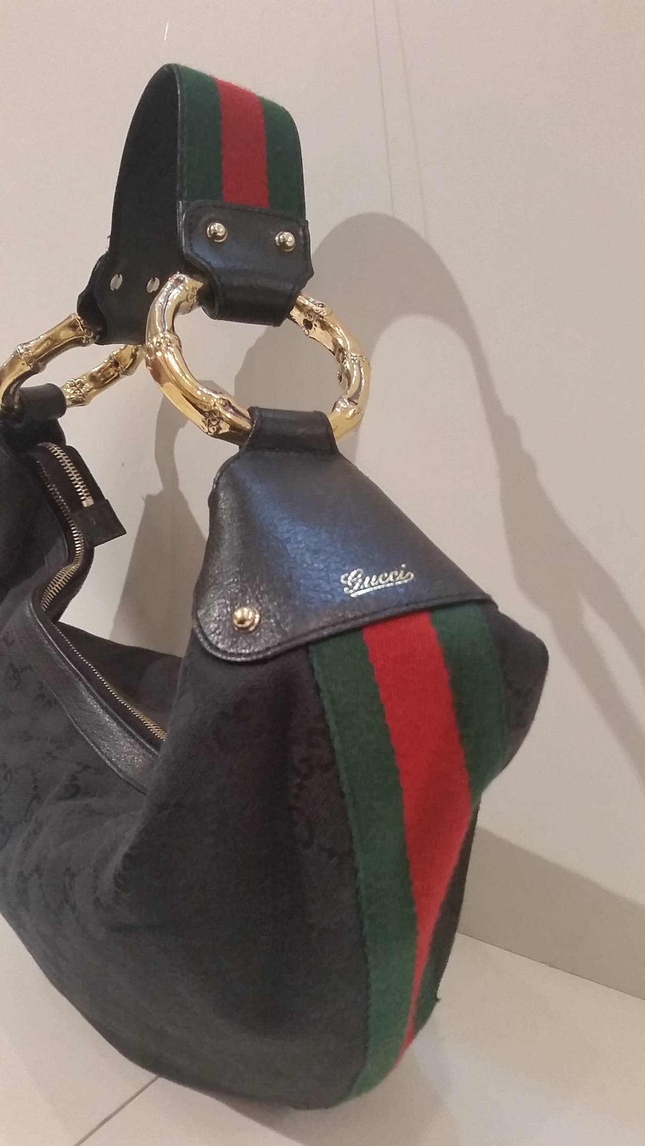 gucci half moon bag vintage