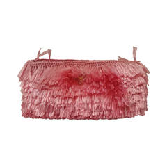 2013 Prada rafia pink grass bag