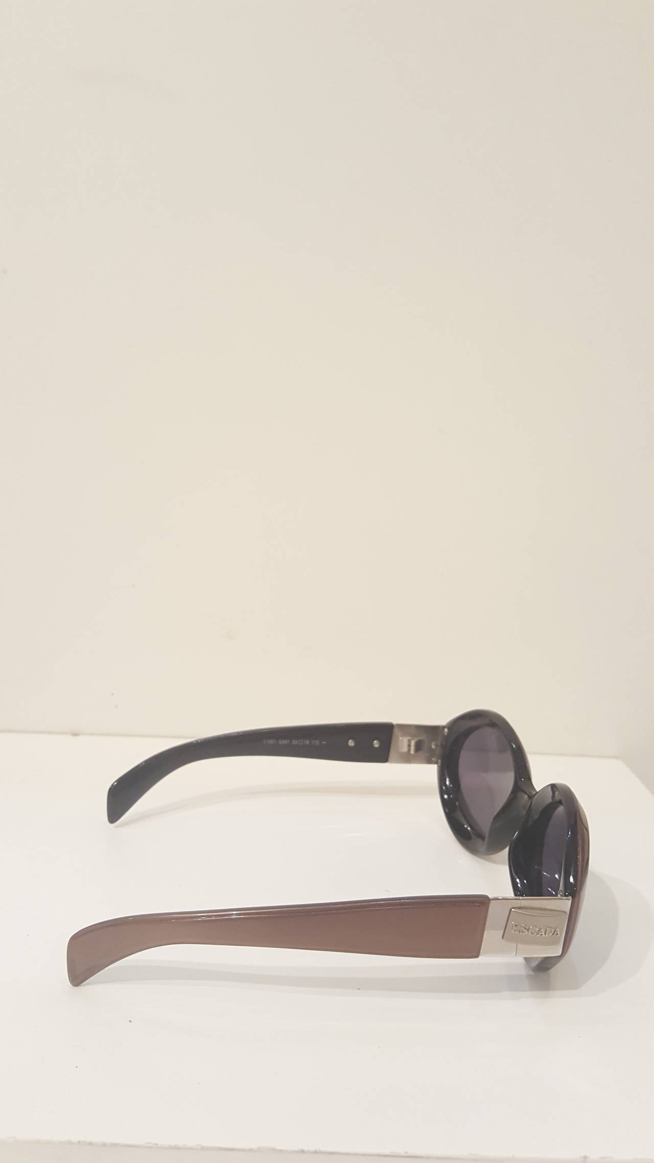 1980s Escada brown sunglasses In Excellent Condition For Sale In Capri, IT