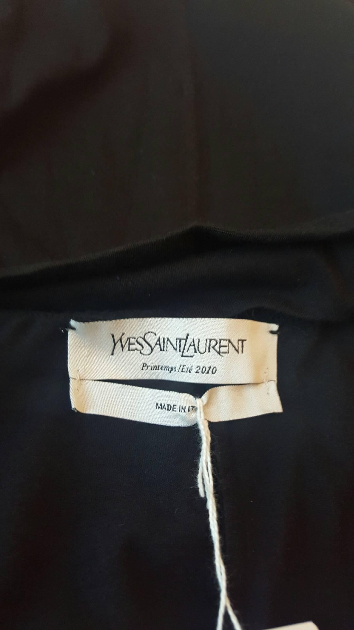 Women's 2010 Yves Saint Laurent black dress