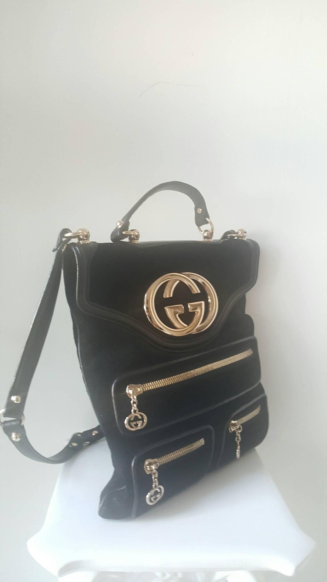 1990s Gucci Black bag In Excellent Condition In Capri, IT
