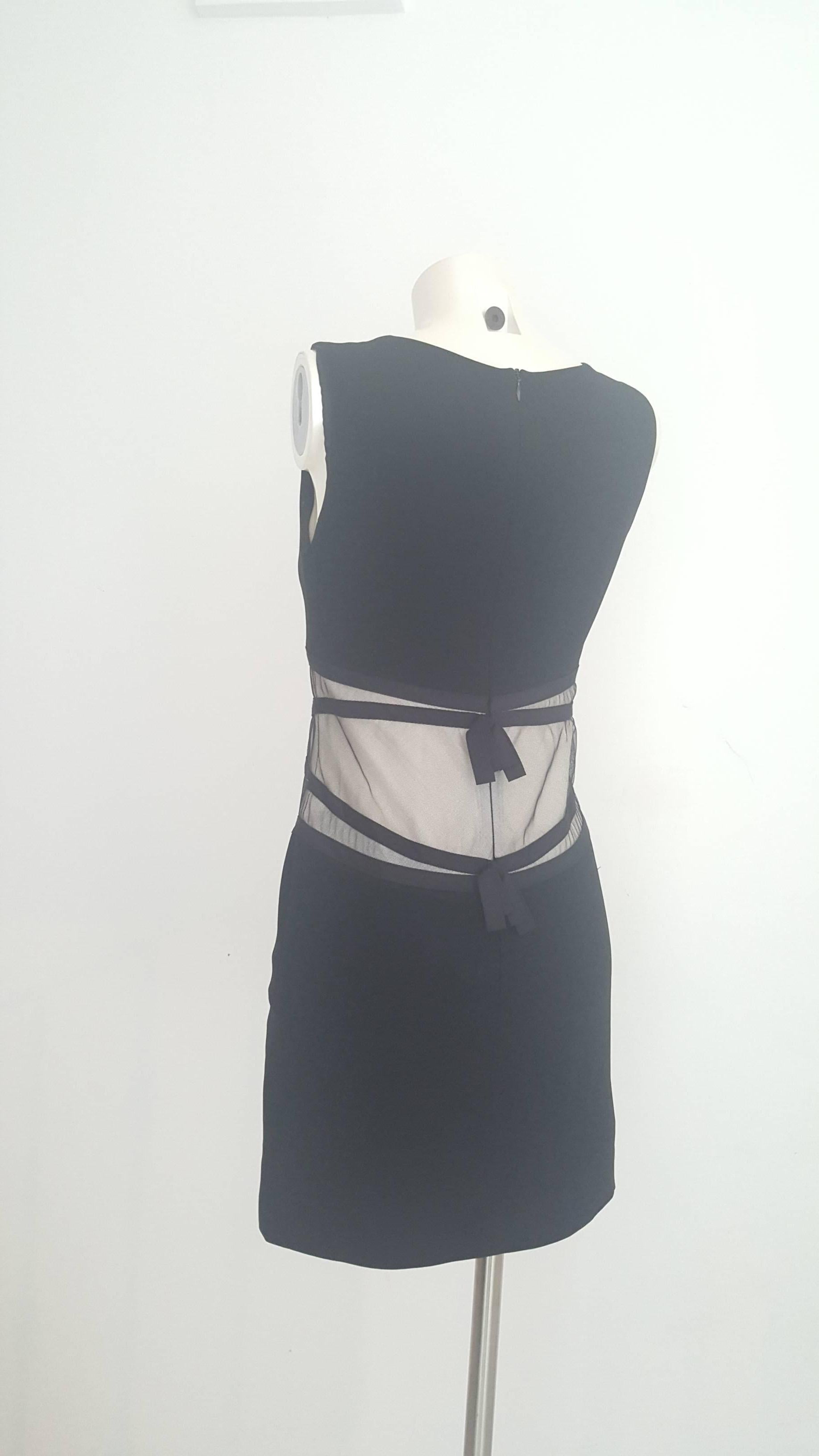 1990s Moschino Cheap & Chis black dress In Good Condition In Capri, IT
