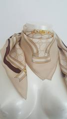 2000s Gucci beije foulard