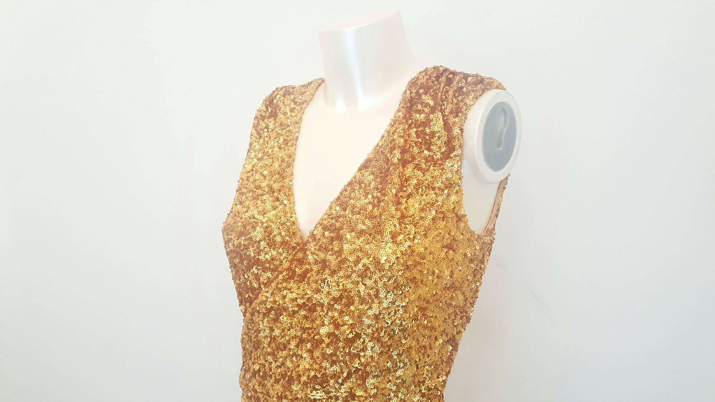 2000s sequin dress