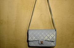 2000s Chanel pastel blue bag