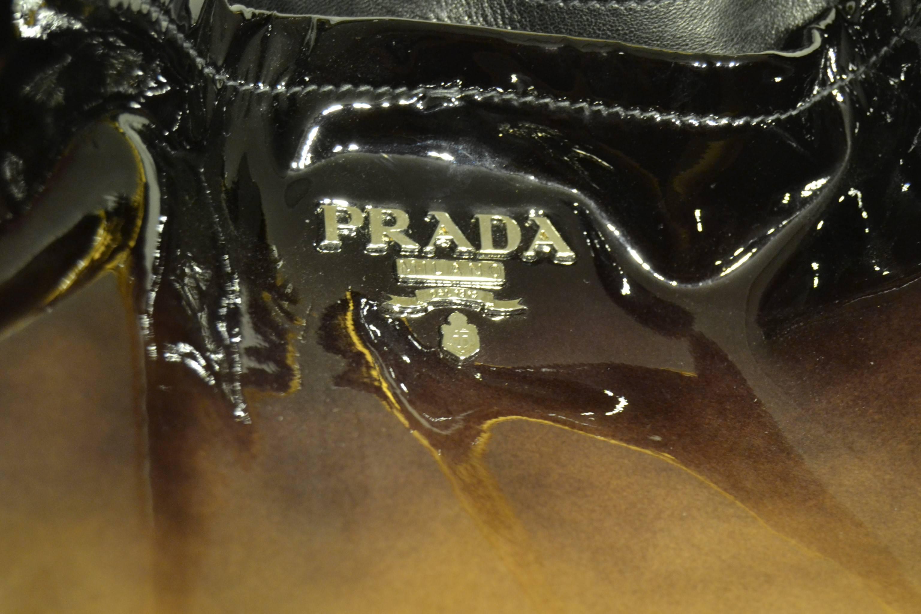 Women's 2000s Prada multi colour vernish bag
