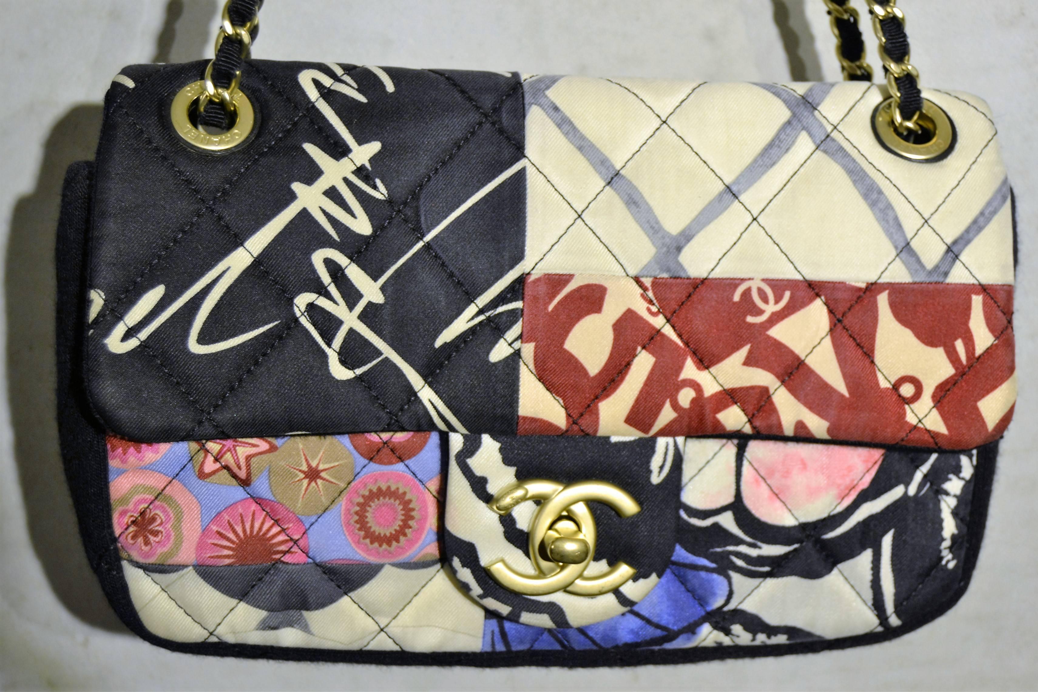 2000s Chanel rare multicolour bag In New Condition In Capri, IT