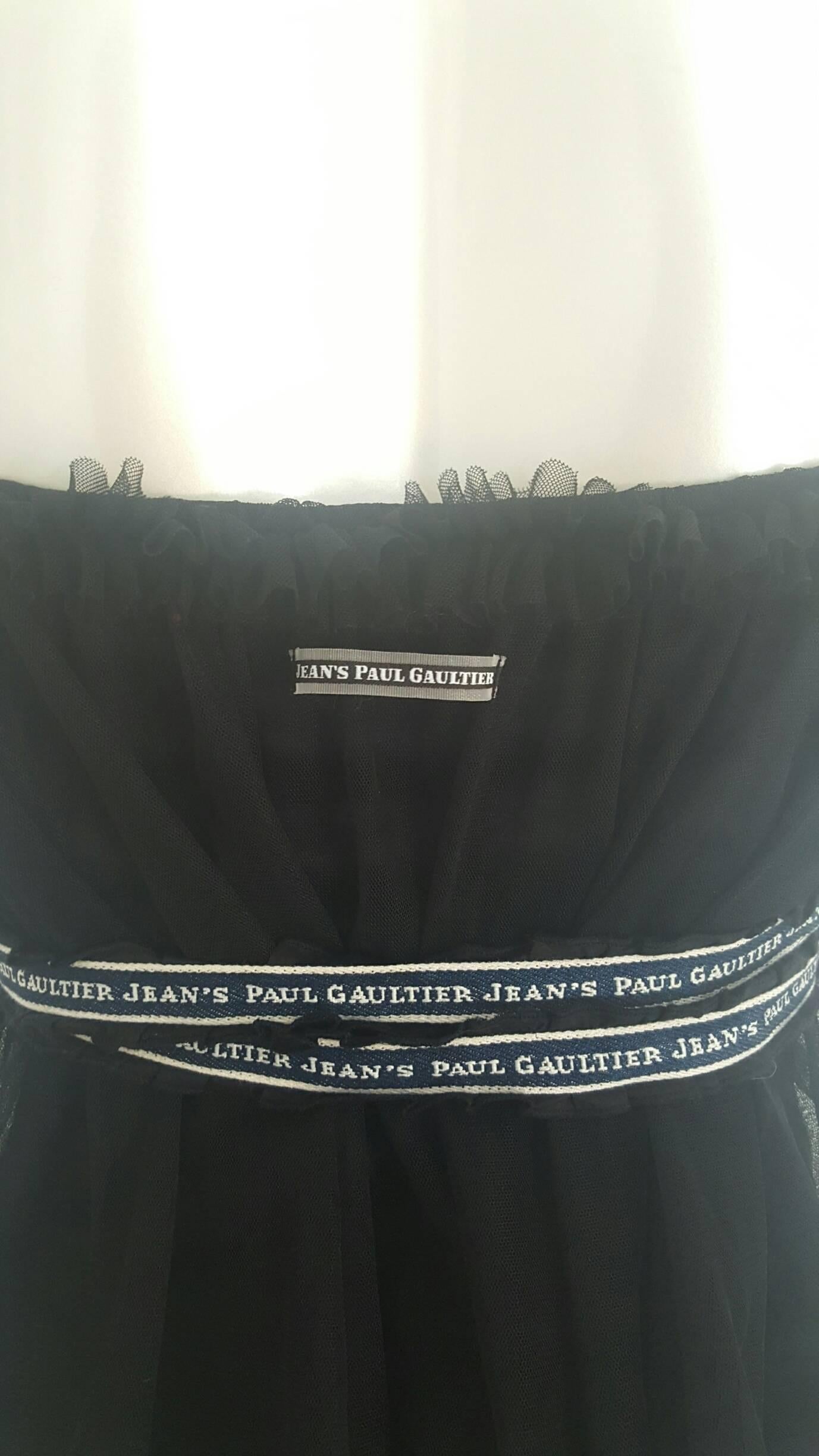 1990s Jean Paul Gaultier black top 1