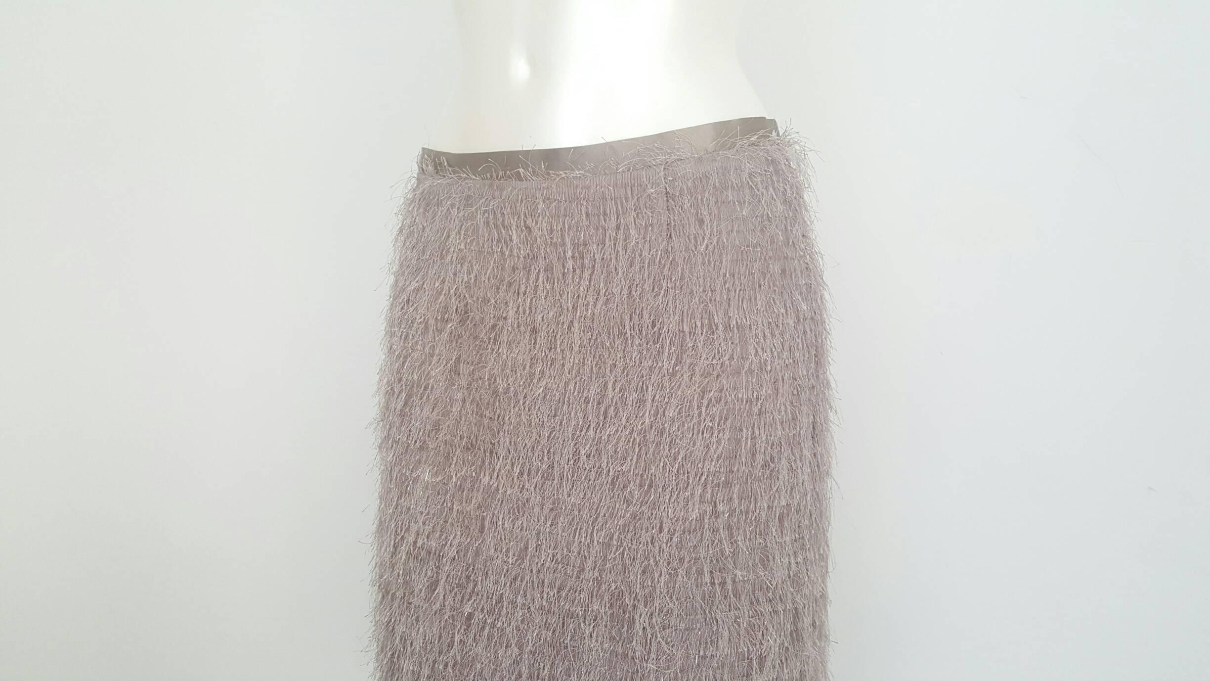 Gray 1990s Blumarine grey skirt NWOT