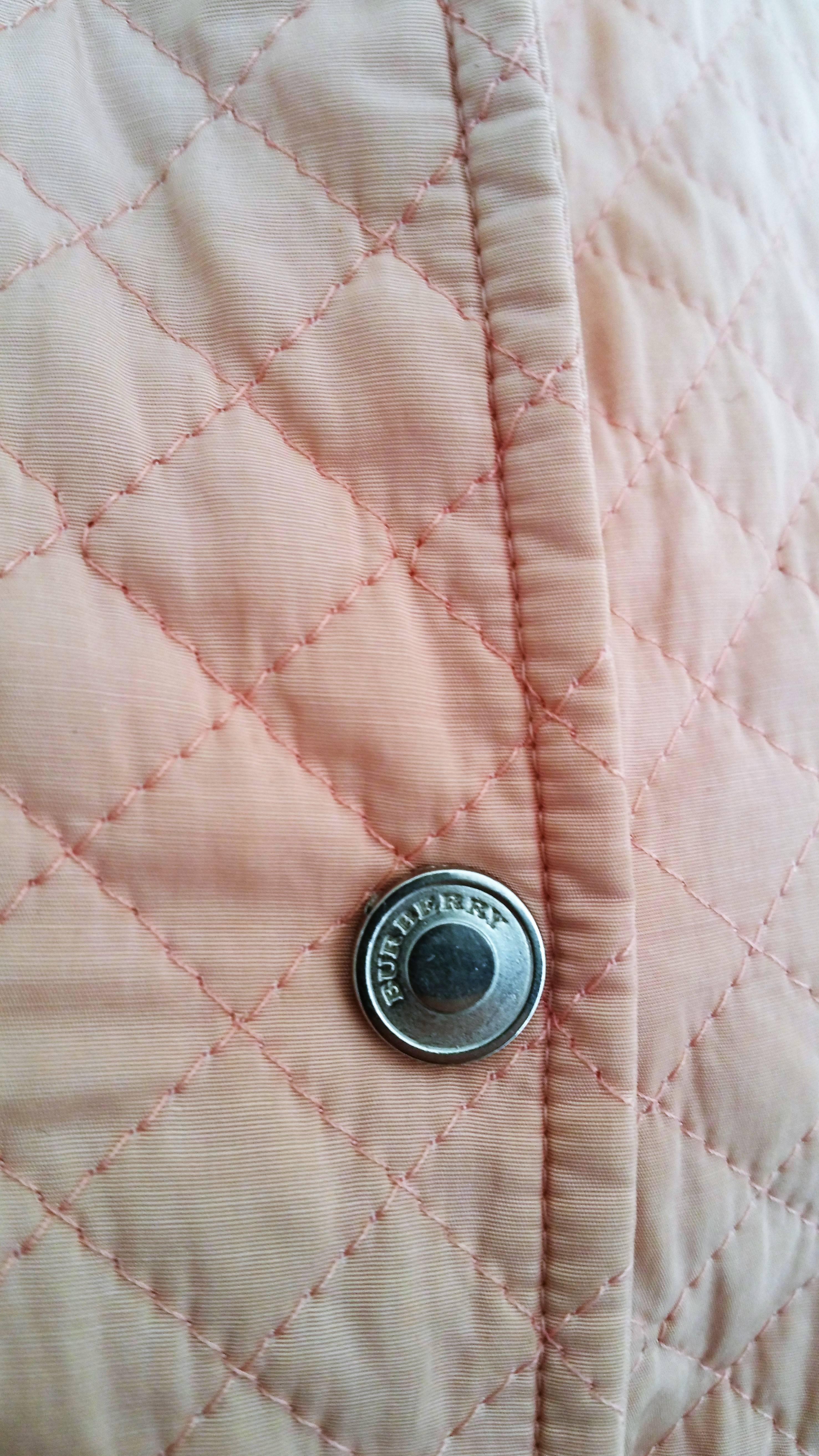 1990s Burberry pink bomber In Good Condition In Capri, IT