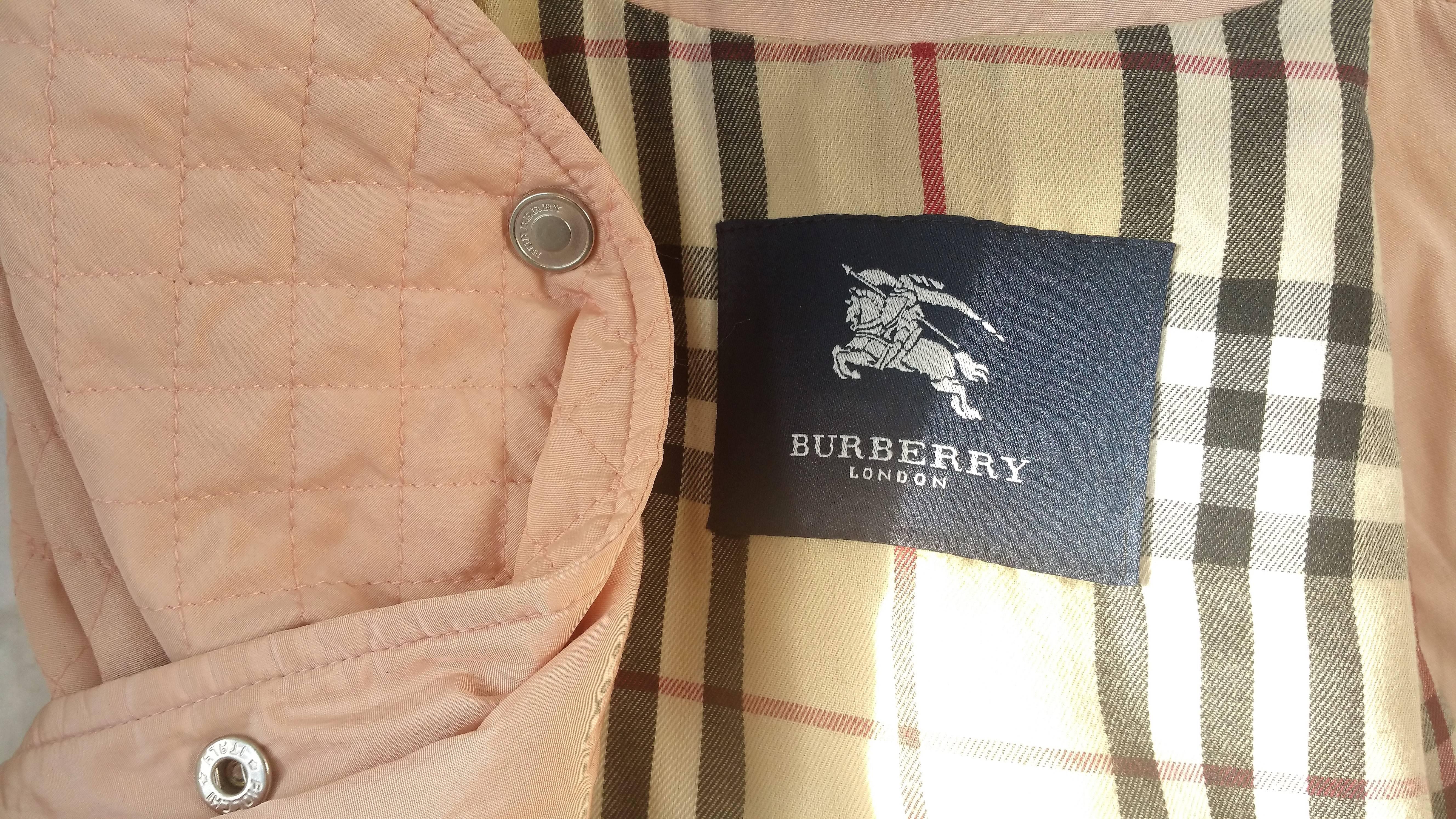 1990s Burberry pink bomber 2