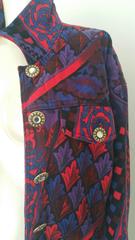 1990s Versace Jeans multicolour jacket