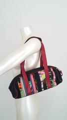 1990s John Galliano multicolour jazz patchwork bag