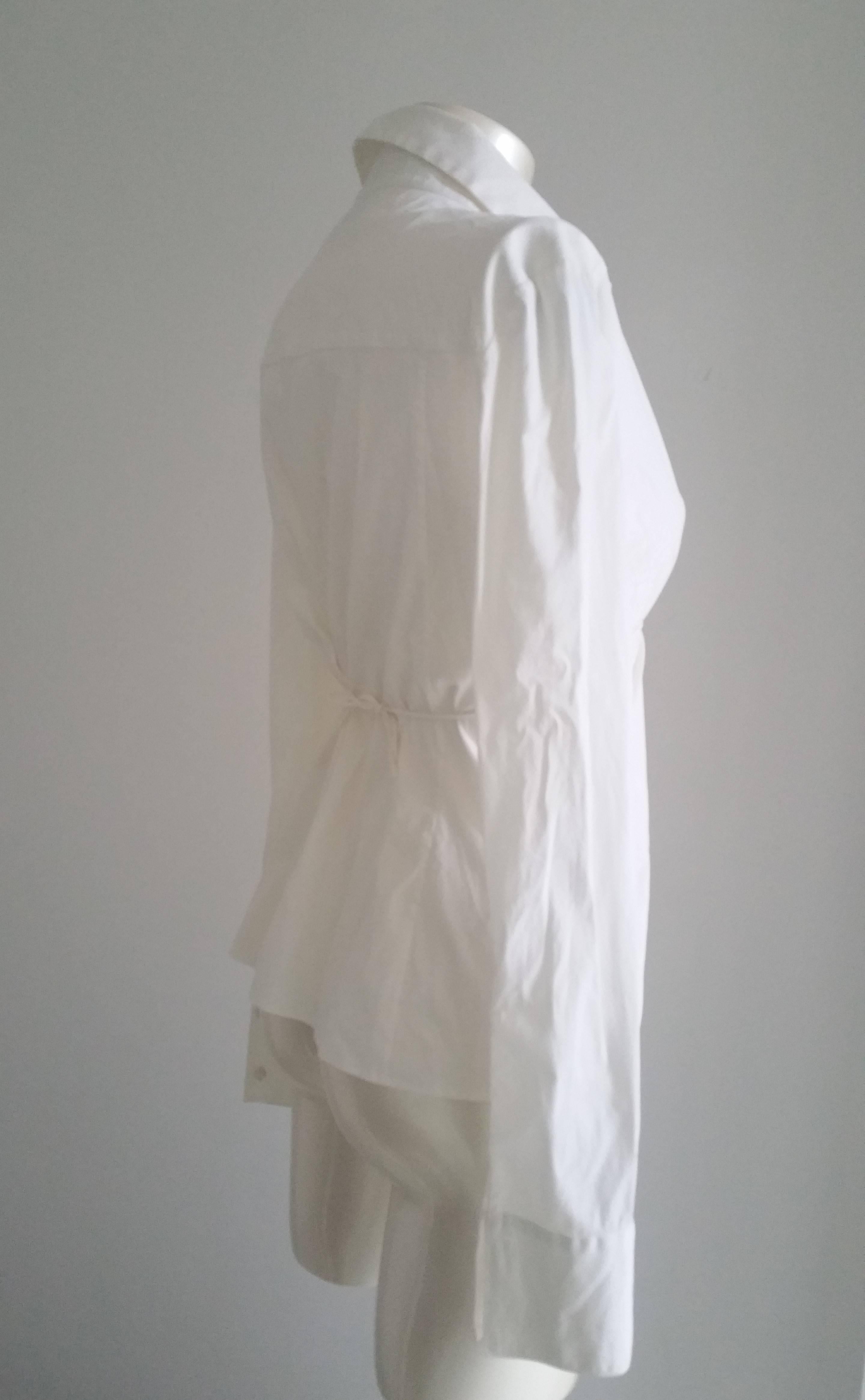 1990s Gucci by Tom Ford white shirt In Excellent Condition In Capri, IT