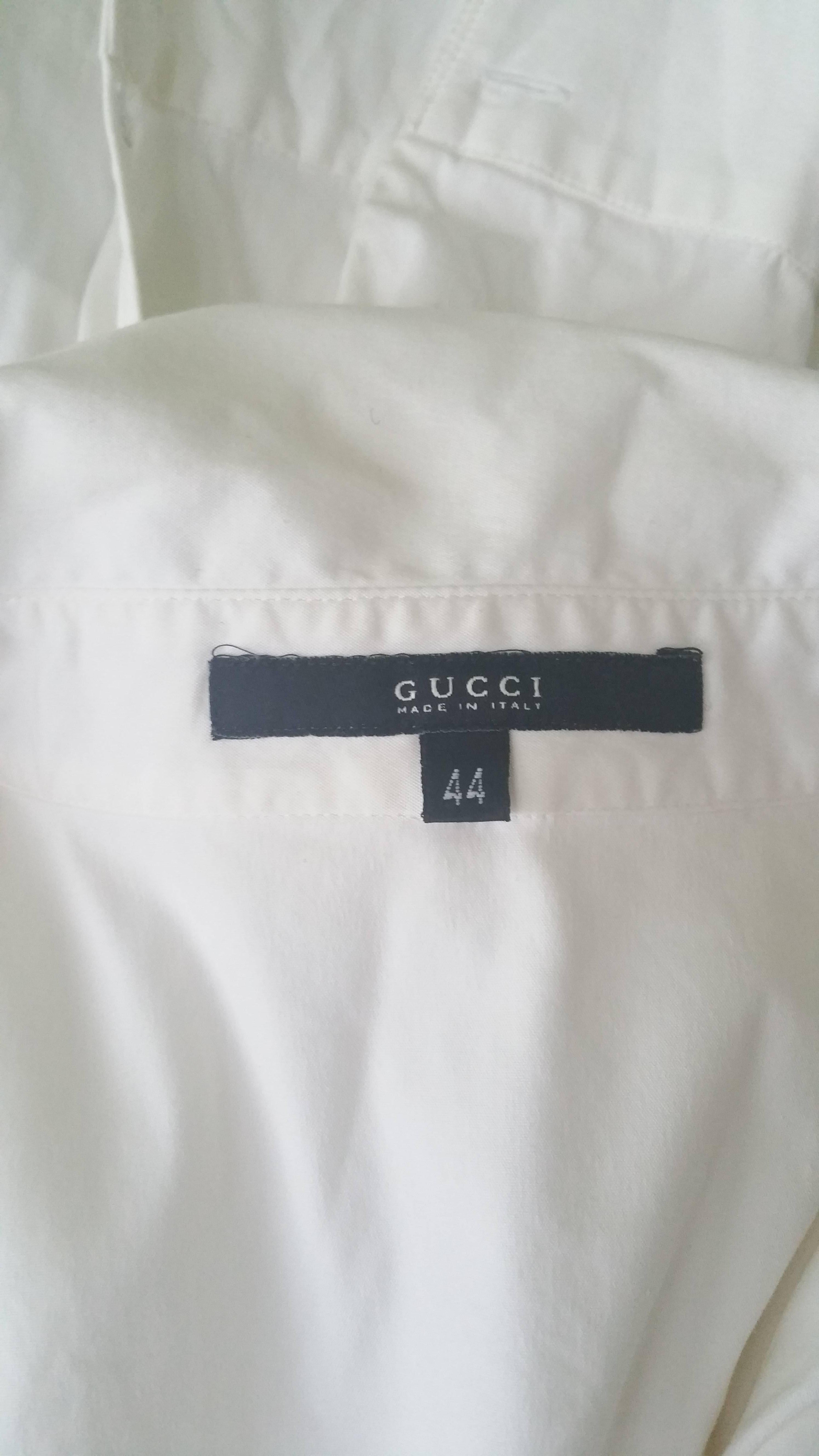 1990s Gucci by Tom Ford white shirt 1