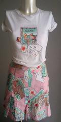 1990s Blugirl by Blumarine for Capri shirt & skirt