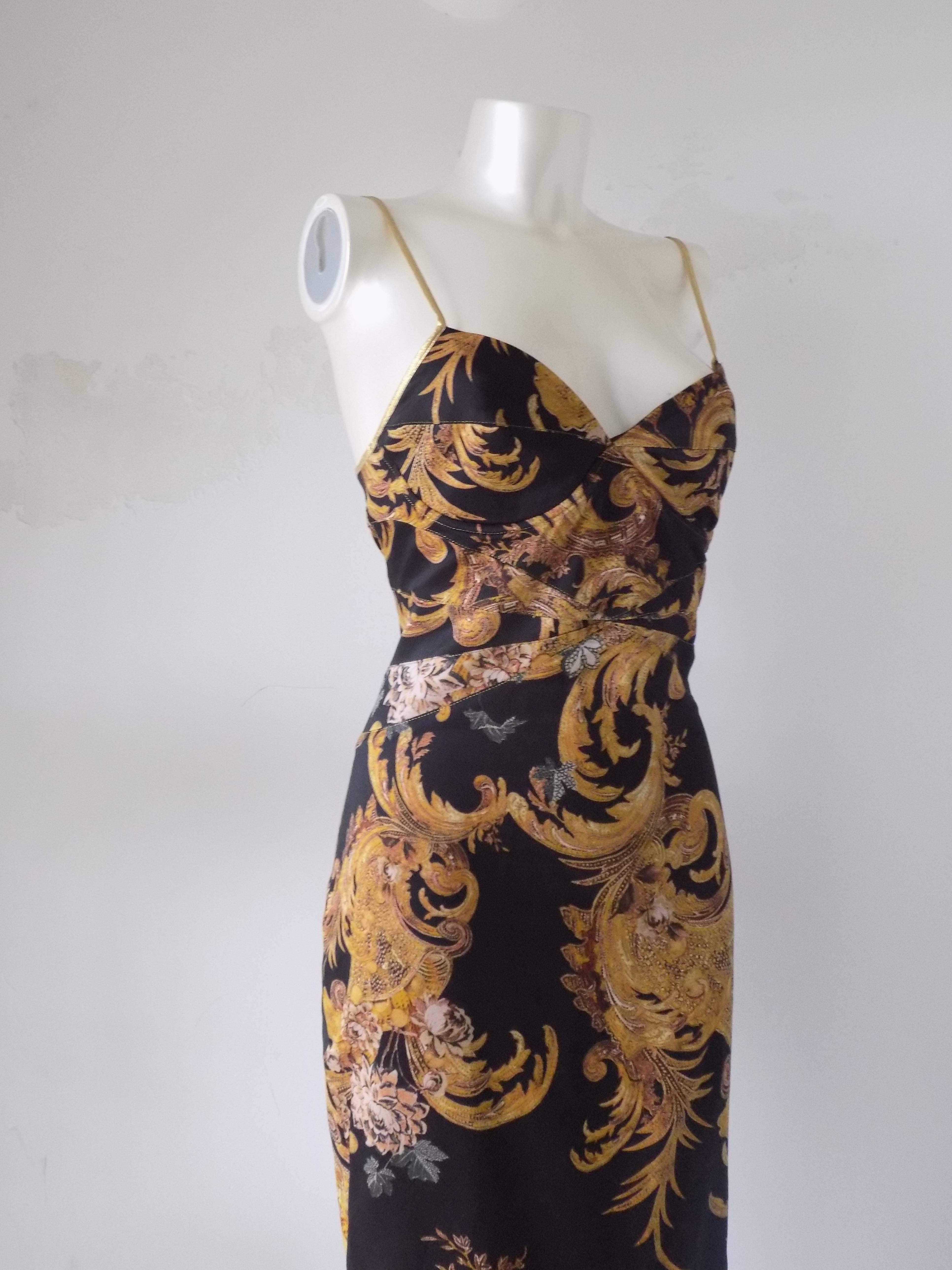 2007er Jahre Just Cavalli Langes Kleid im Zustand „Hervorragend“ in Capri, IT
