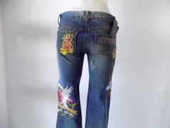 1990s Dolce and Gabbana Hawaii Denim Jeans NWOT at 1stDibs | dolce gabbana  hawaii jeans, dolce & gabbana hawaii jeans, d&g hawaii jeans