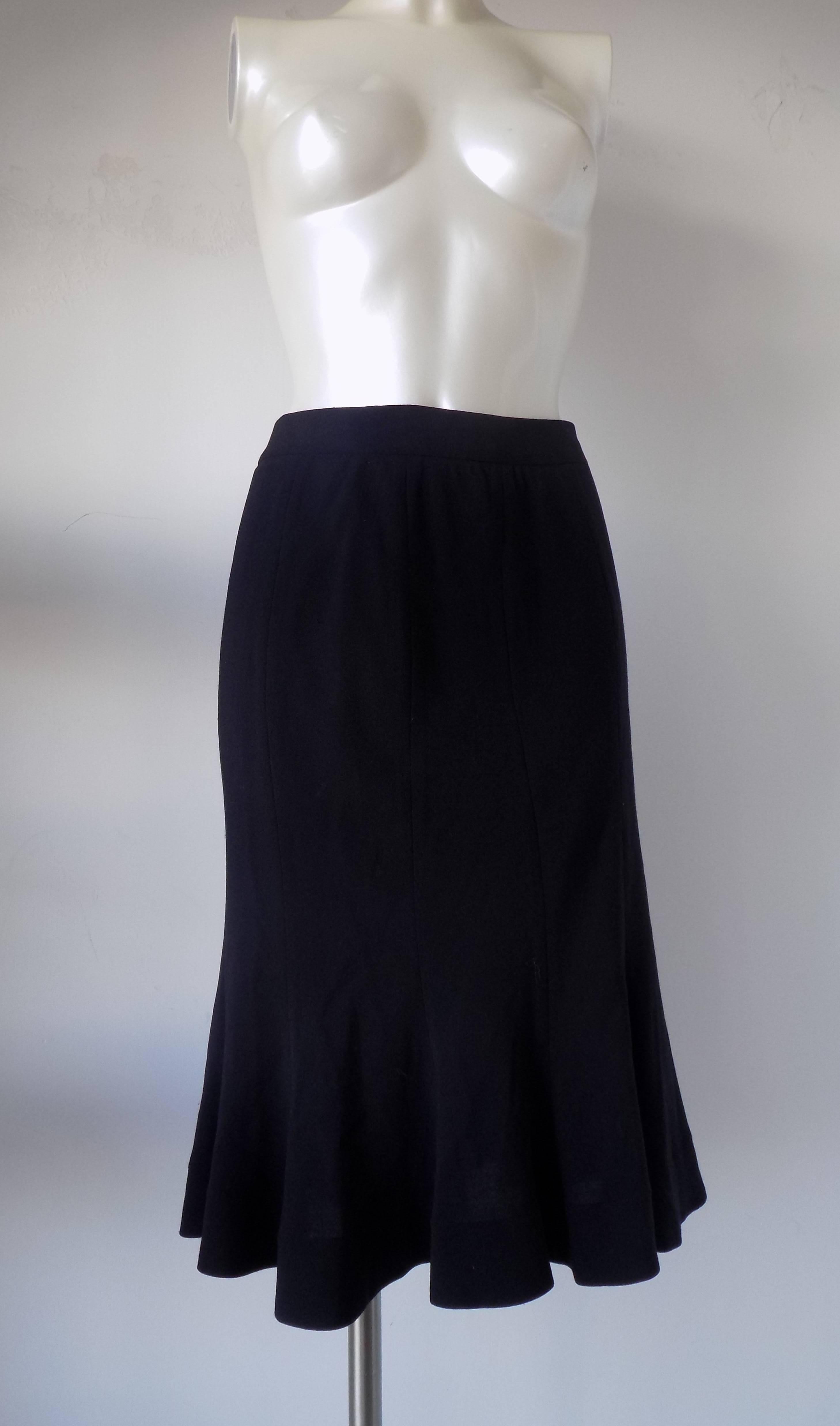 1990s Vivienne Westwood Anglomania black skirt NWOT 

Made in Italy

Size: 40 italian size range

Composition: 53 poliester 43 wool 4 elastan